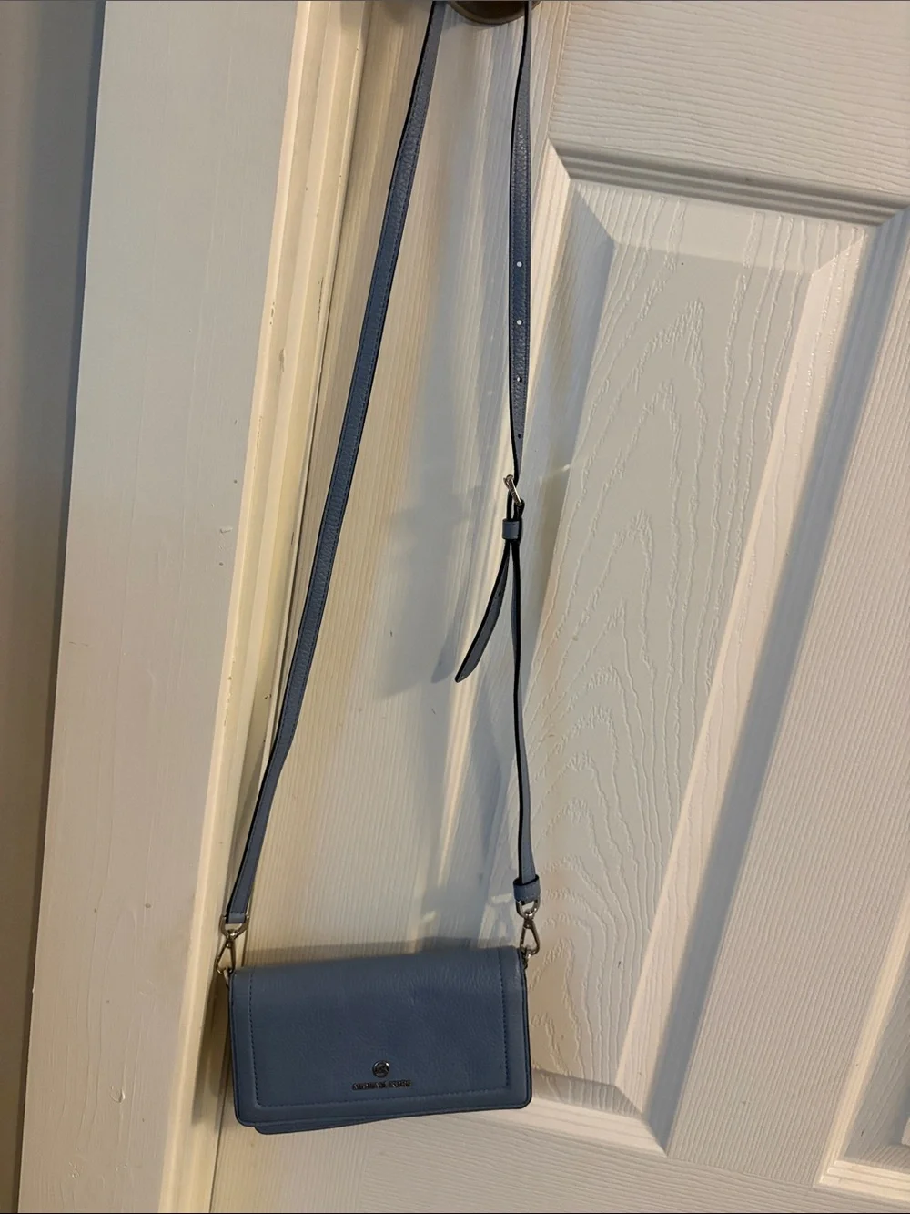 Michael Kors Blue Crossbody Wallet